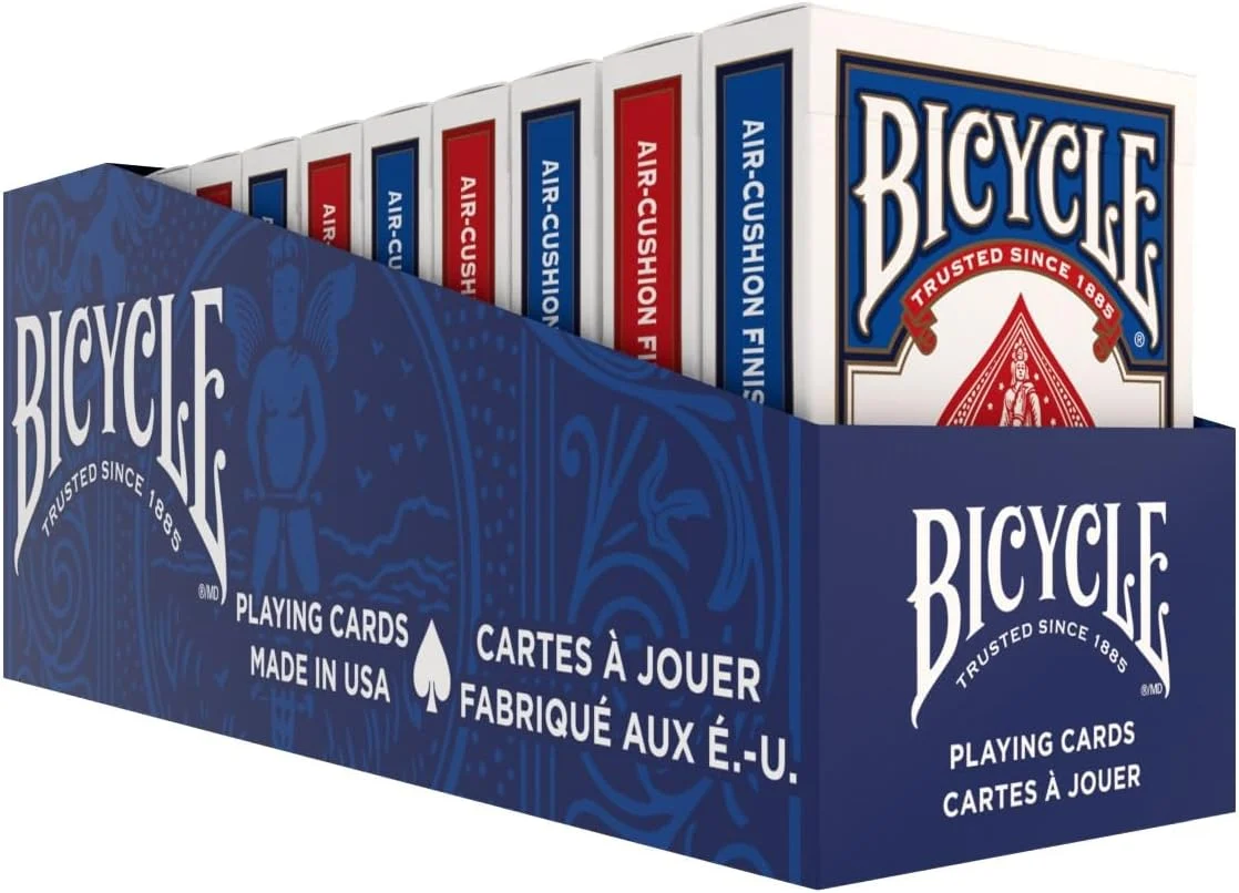 Bicycle Standard Rider Back Playing Cards Red or Blue 11 Bicycle Standard Rider Back Playing Cards Red or Blue