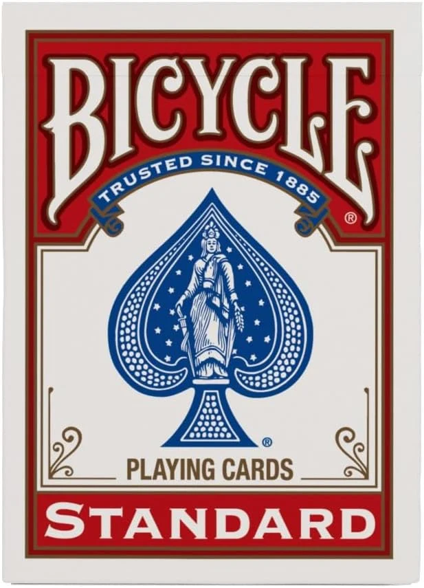 Bicycle Standard Rider Back Playing Cards Red or Blue 2 Bicycle Standard Rider Back Playing Cards Red or Blue