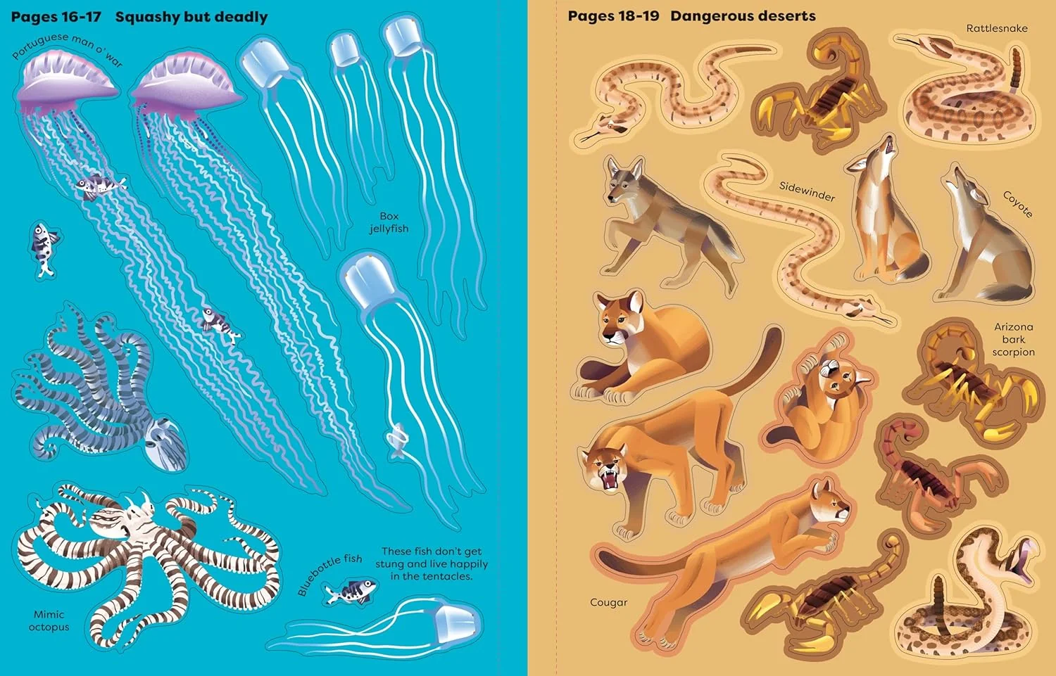 Big Sticker Book of Deadly Animals 2 Big Sticker Book of Deadly Animals