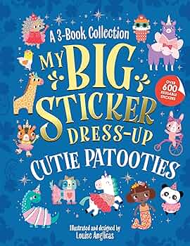 Big Sticker Dress Up Cutie Patooties 14 Big Sticker Dress Up Cutie Patooties