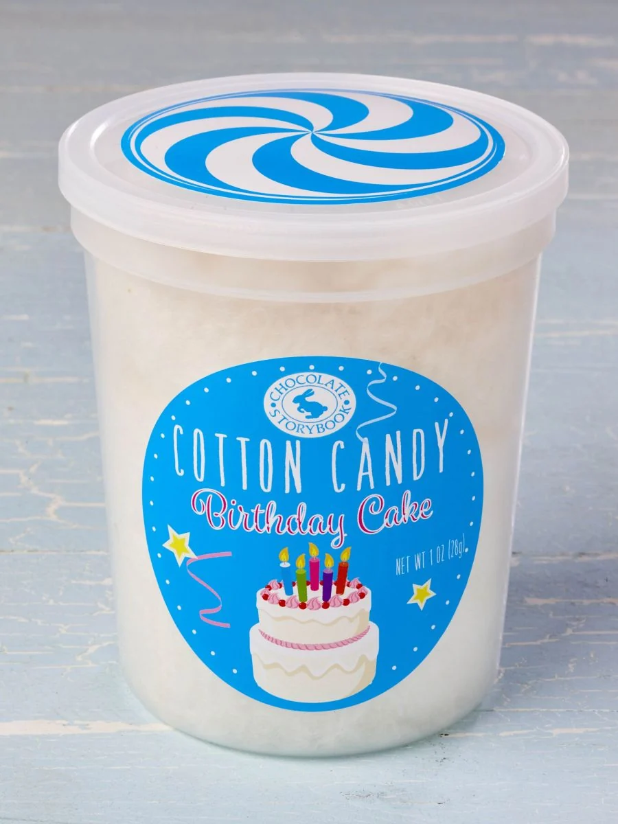 Birthday Cake Cotton Candy