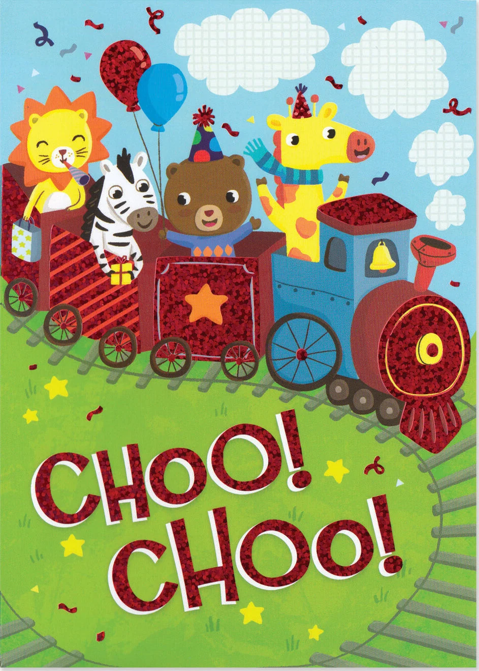 BIRTHDAY CARD: CHOO CHOO TRAIN