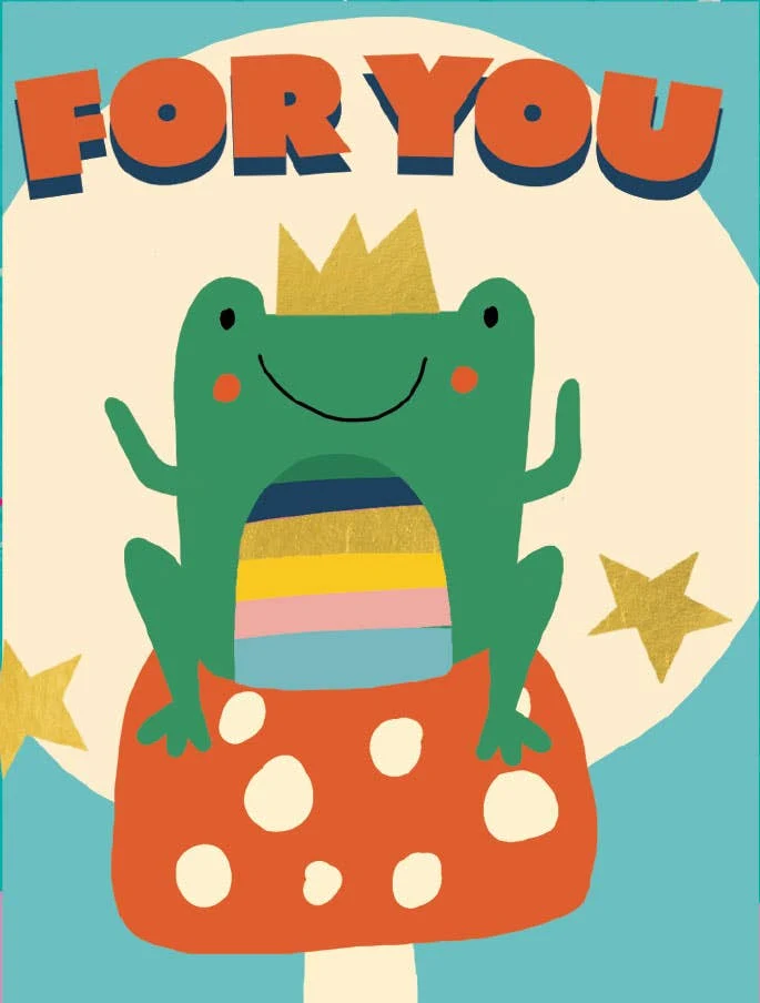 Birthday Frog - Foil Gift Enclosure 4 Birthday Frog - Foil Gift Enclosure