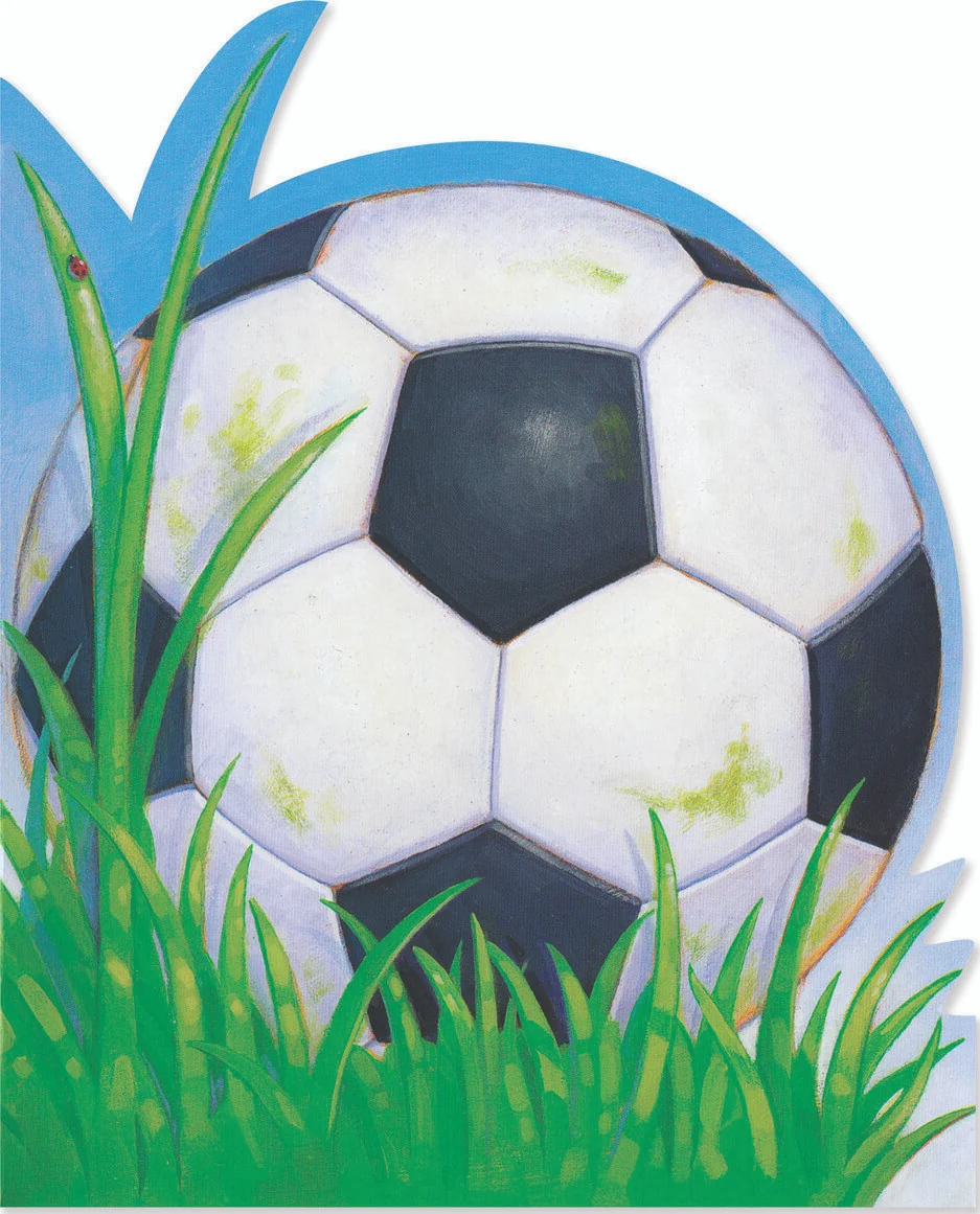 BIRTHDAY: SOCCER BALL CARD