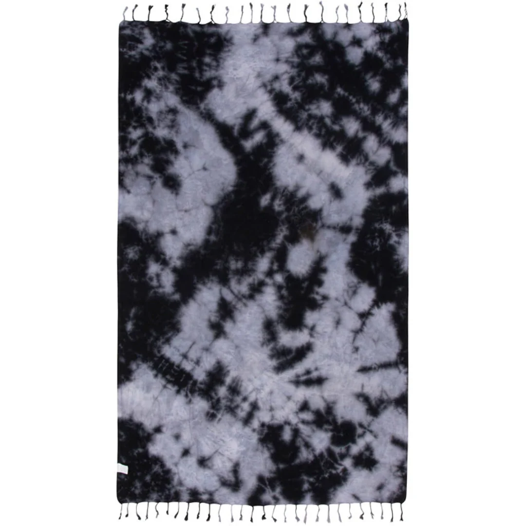 Black Acid Sand Cloud Towel 2 Black Acid Sand Cloud Towel