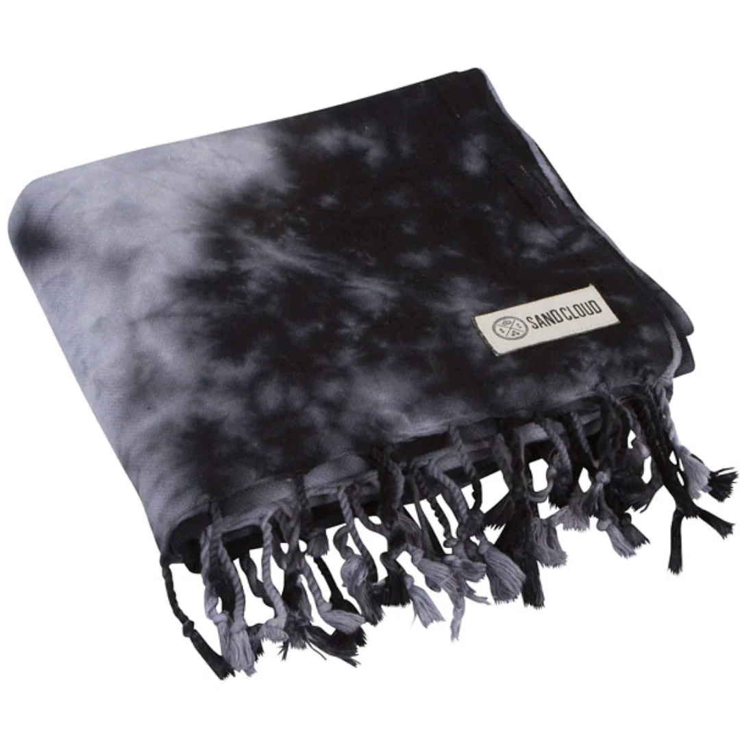 Black Acid Sand Cloud Towel 4 Black Acid Sand Cloud Towel