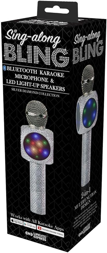 Bling Sing a Long Pro Karaoke Microphone 2 Bling Sing a Long Pro Karaoke Microphone