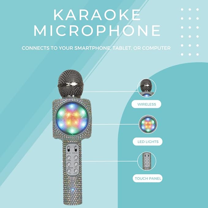 Bling Sing a Long Pro Karaoke Microphone 6 Bling Sing a Long Pro Karaoke Microphone
