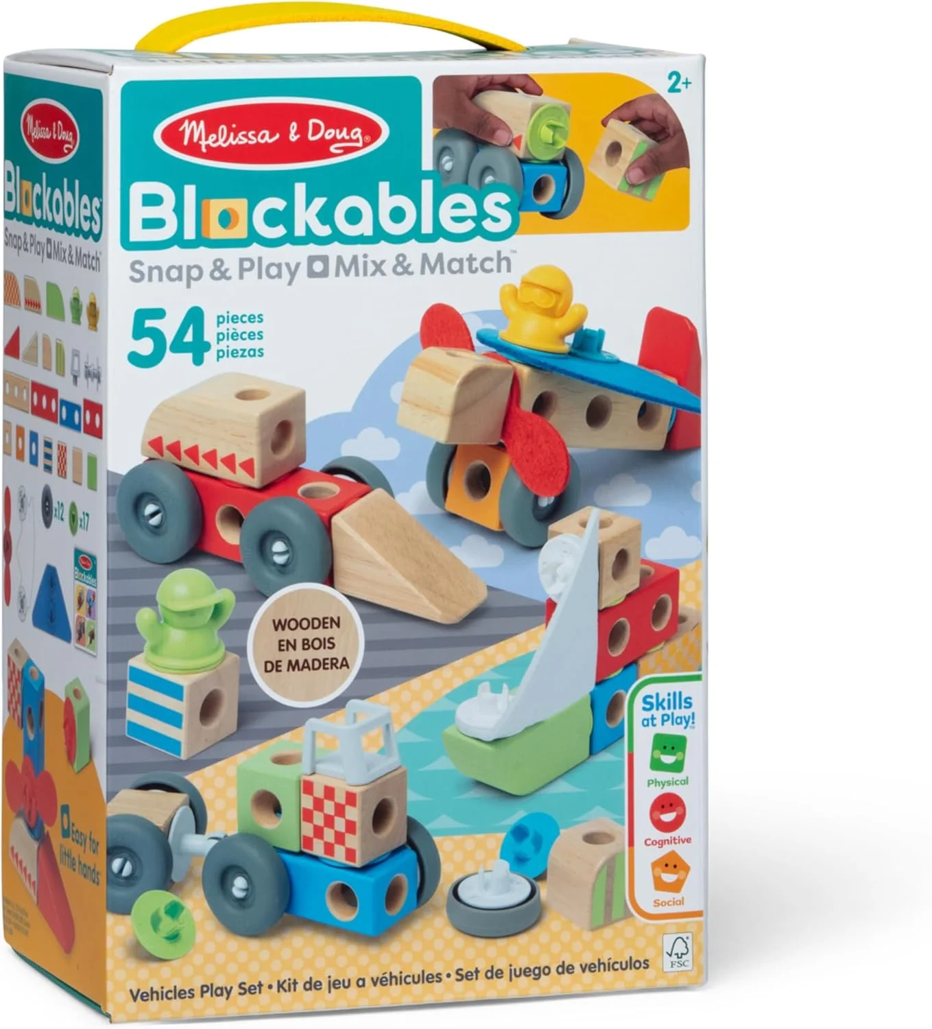 Blockables Vehicles Play Set