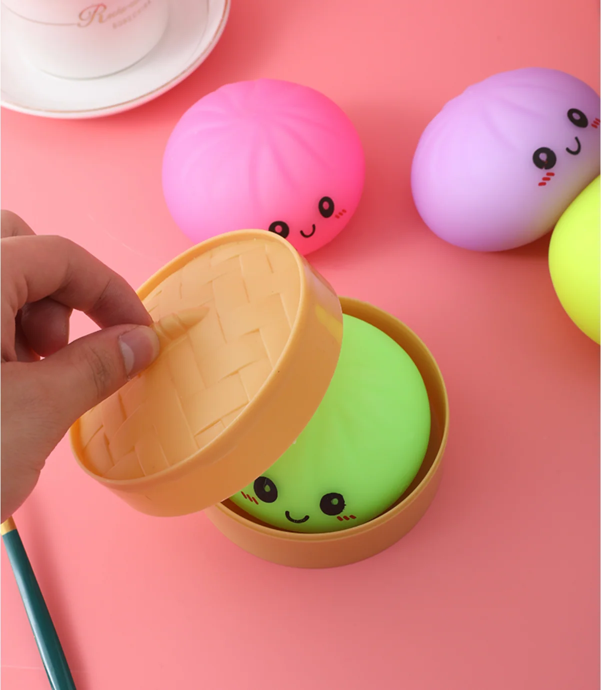 Mystery Dumpling 3.5-Inch Squishy Glow in the Dark