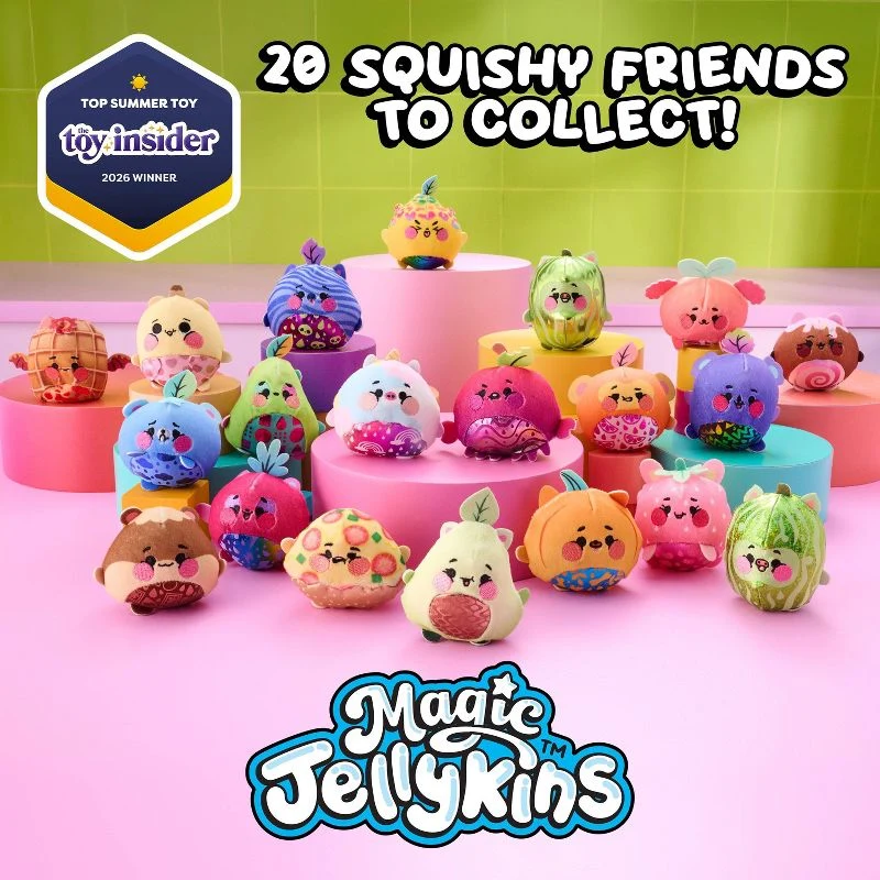 Magic Jellykins Surprise Plush Blind Box 1 of 20 Random Styles 2 Magic Jellykins Surprise Plush Blind Box 1 of 20 Random Styles