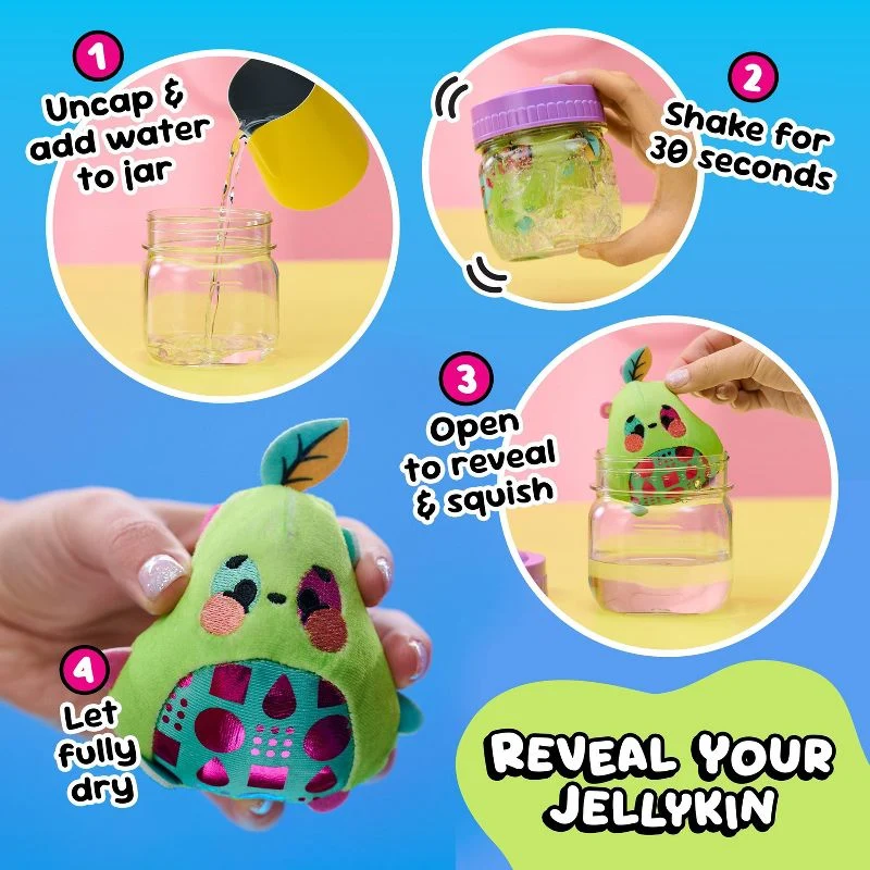 Magic Jellykins Surprise Plush Blind Box 1 of 20 Random Styles 3 Magic Jellykins Surprise Plush Blind Box 1 of 20 Random Styles
