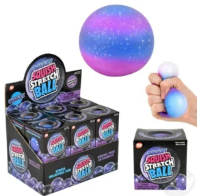 Single Squish and Stretch Galaxy Gummi Ball Fidget Toy 5 Single Squish and Stretch Galaxy Gummi Ball Fidget Toy