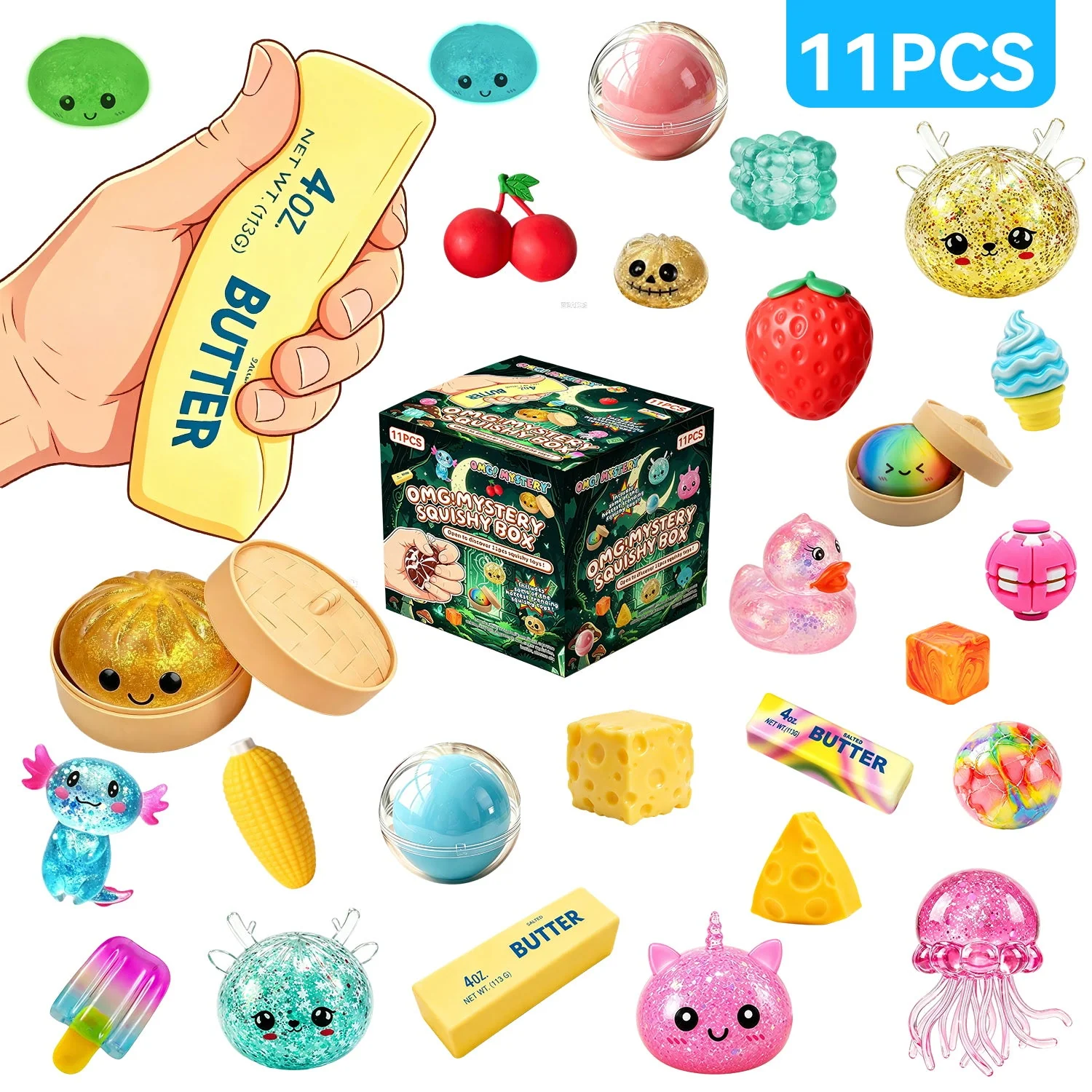 OMG! Mystery Squishy Box 2 OMG! Mystery Squishy Box