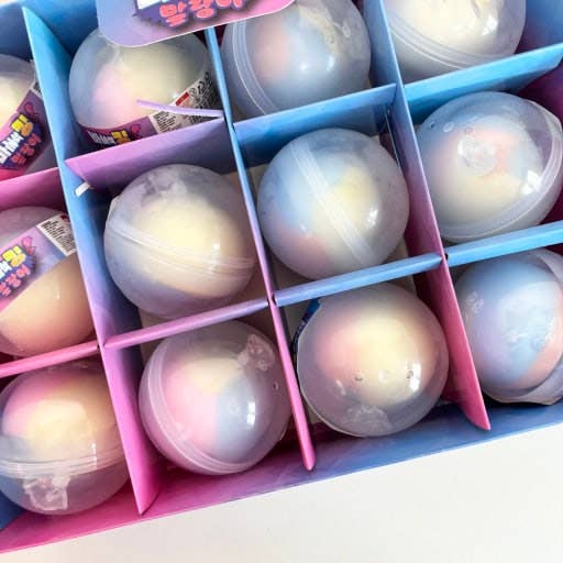 Cotton Candy Wax Breaking Squishy Stress Ball 5 Cotton Candy Wax Breaking Squishy Stress Ball