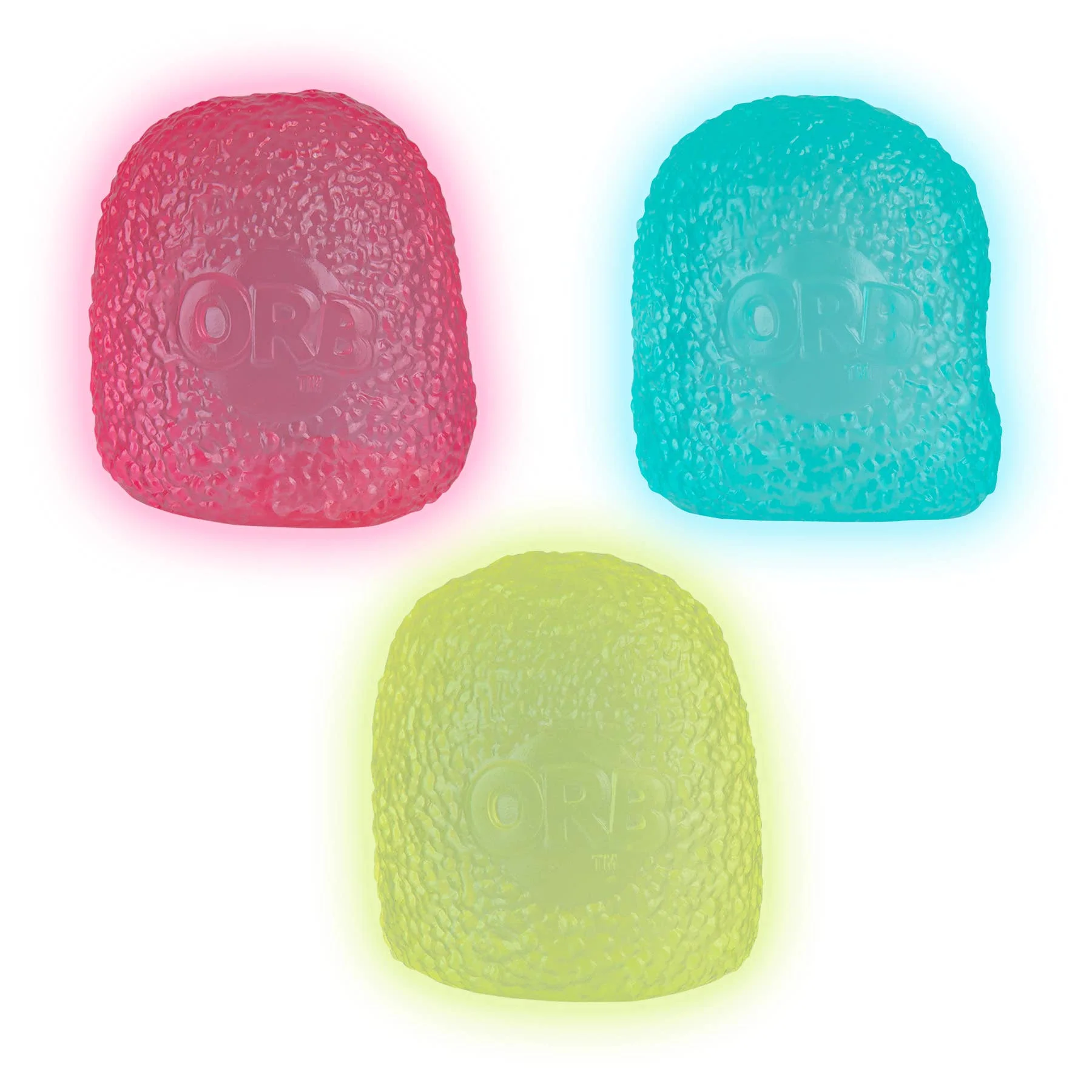 Orb Toys Glow in the Dark Gumdrops Sensory Squishy Toy 9 Orb Toys Glow in the Dark Gumdrops Sensory Squishy Toy