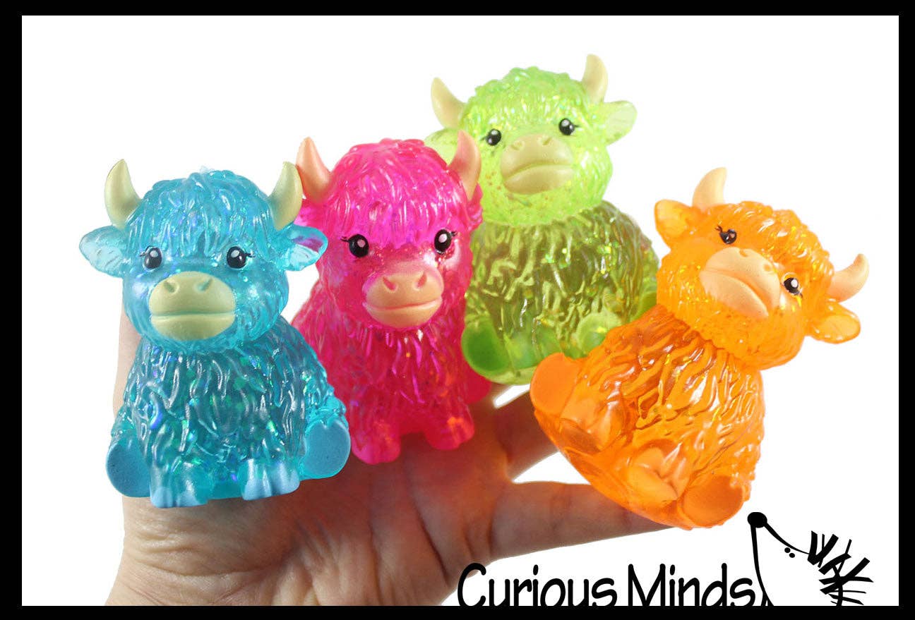 Single Highland Cow Shaped Ball 2 Single Highland Cow Shaped Ball