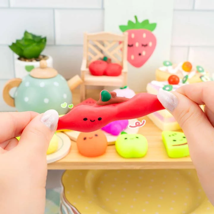 Kawaii Slime Company Fruit Mochi Squishy Toys 5 Kawaii Slime Company Fruit Mochi Squishy Toys