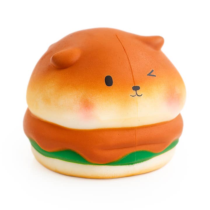 Keycraft Corgi Burger Squishy Sensory Toy for Kids and Babies 1 Keycraft Corgi Burger Squishy Sensory Toy for Kids and Babies