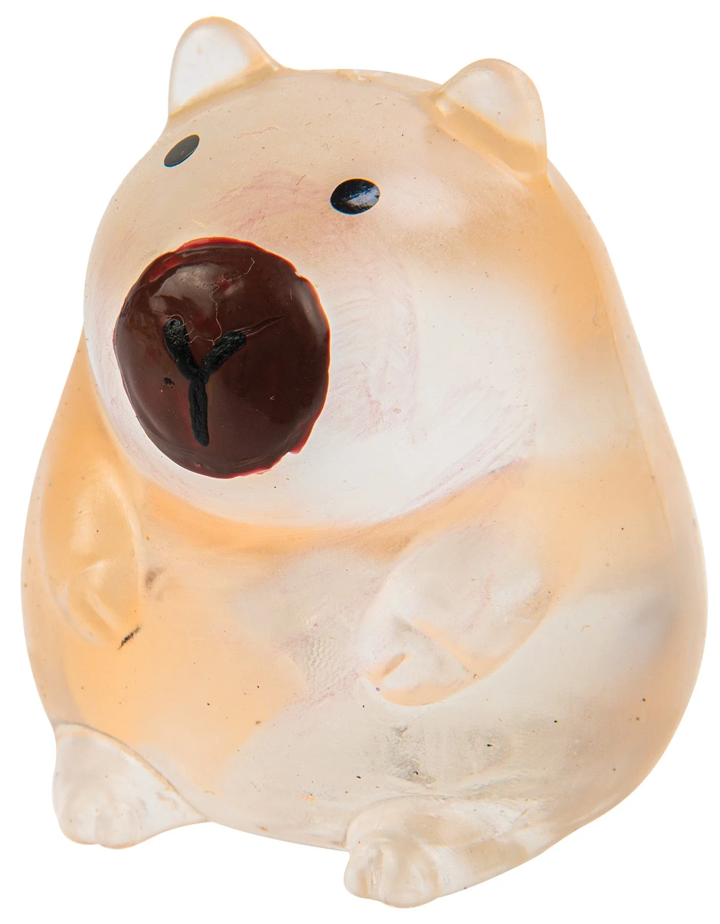 Capybara Jellygems Squishy Toy 3 Capybara Jellygems Squishy Toy
