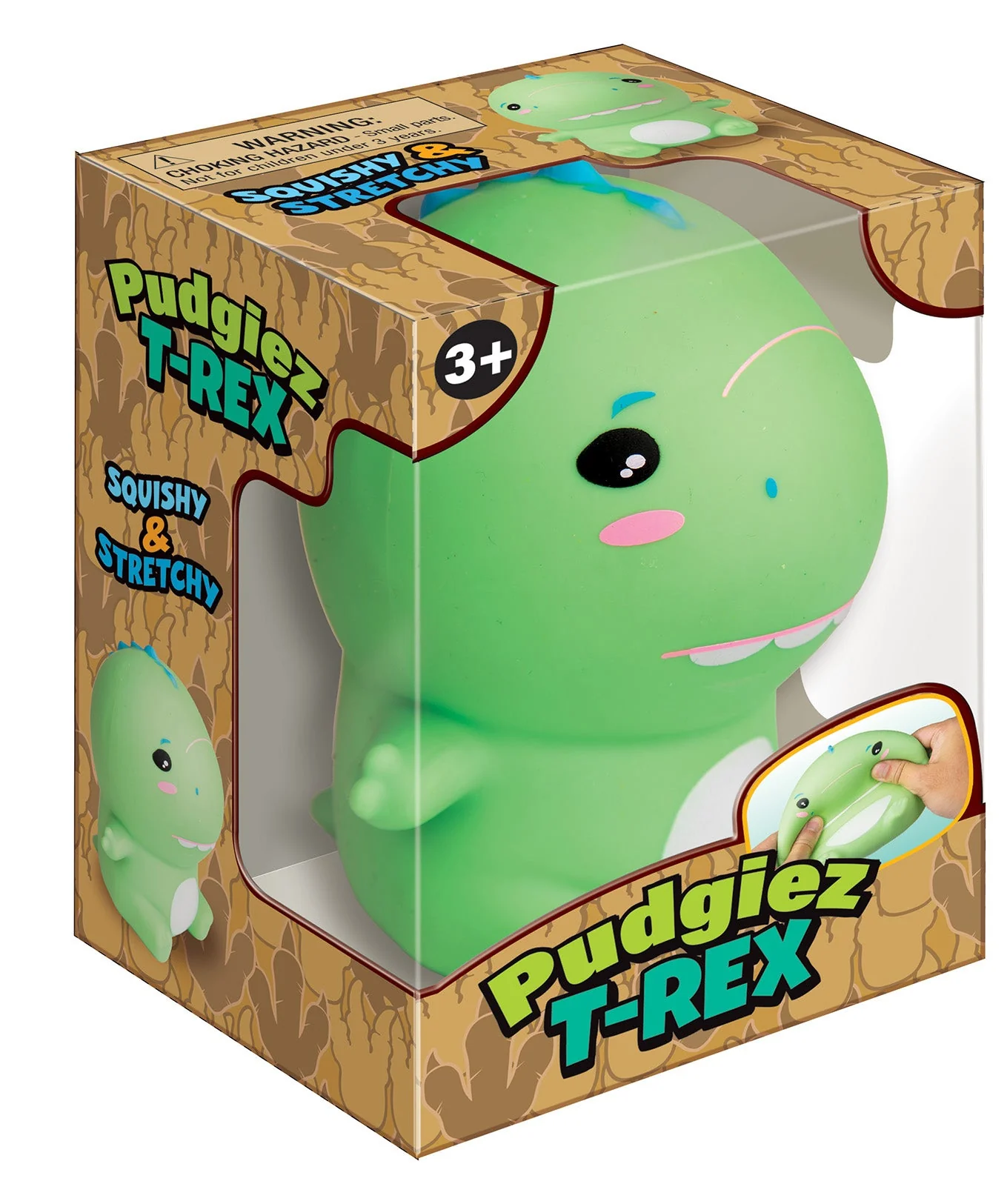 Pudgiez T-Rex Dinosaur Squishy Novelty Toy for Kids and Collectors 8 Pudgiez T-Rex Dinosaur Squishy Novelty Toy for Kids and Collectors