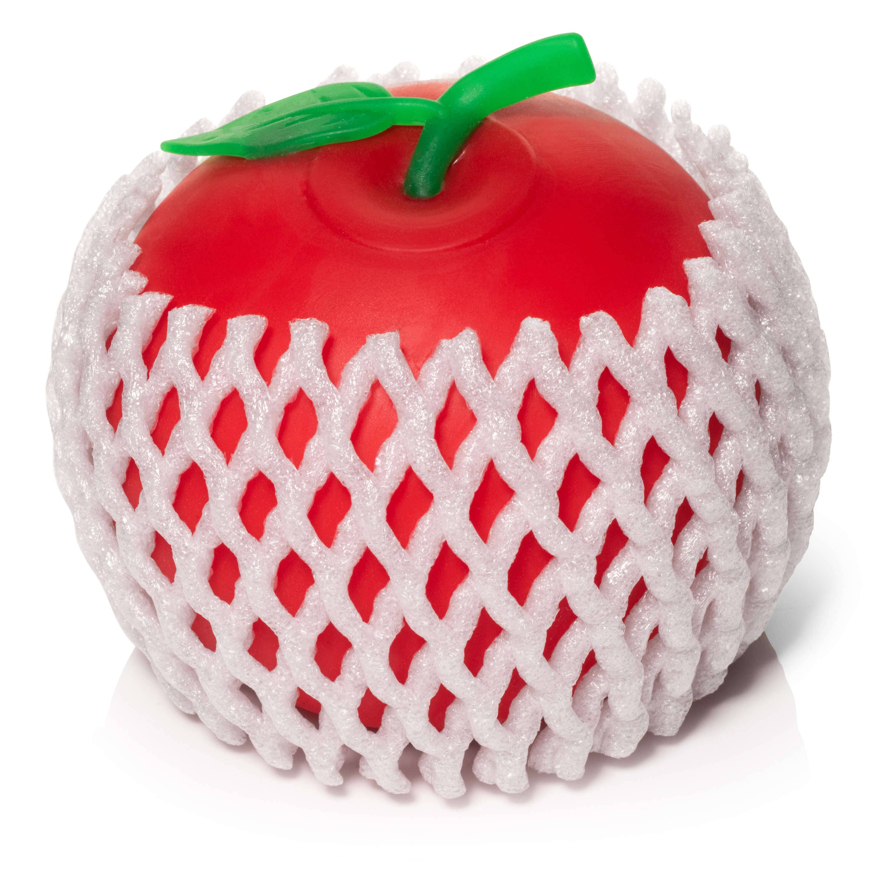 Red Apple Sensory Squishy Toy 4 Red Apple Sensory Squishy Toy