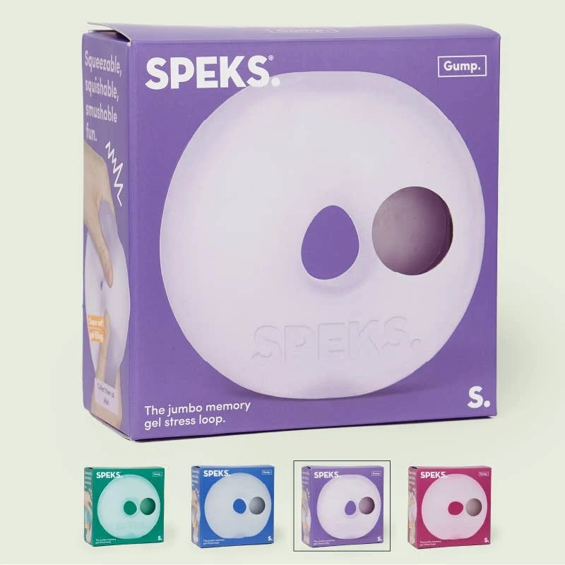 Speks Gump Jumbo Loop Stress Relief Toy - Satisfying Gel Ring 2 Speks Gump Jumbo Loop Stress Relief Toy - Satisfying Gel Ring
