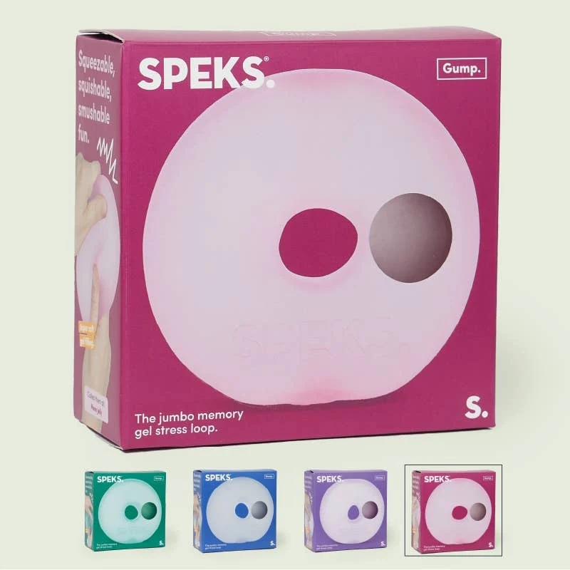 Speks Gump Jumbo Loop Stress Relief Toy - Satisfying Gel Ring 3 Speks Gump Jumbo Loop Stress Relief Toy - Satisfying Gel Ring