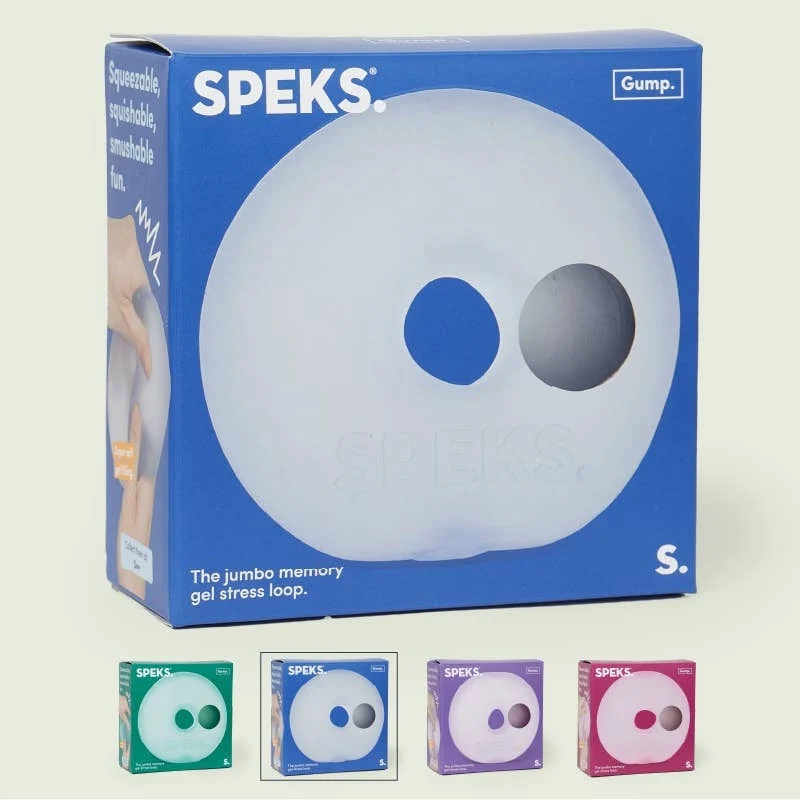 Speks Gump Jumbo Loop Stress Relief Toy - Satisfying Gel Ring 5 Speks Gump Jumbo Loop Stress Relief Toy - Satisfying Gel Ring