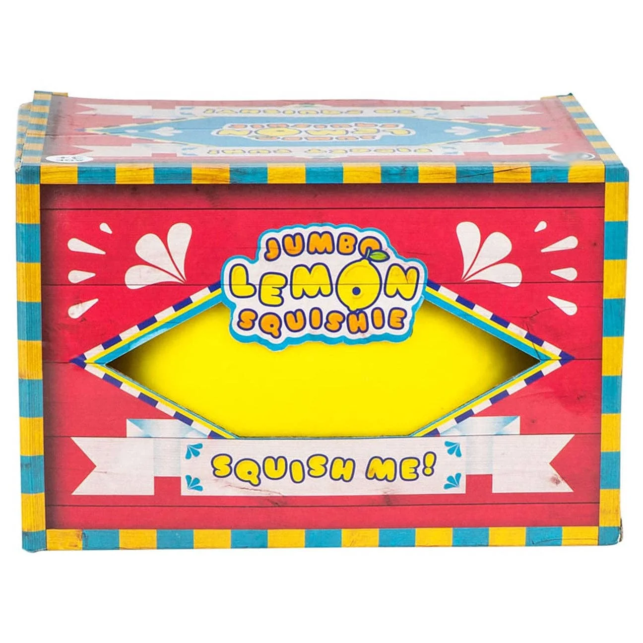Jumbo Doh Filled Lemon - Soft Stress Squishy Ball Fruit 2 Jumbo Doh Filled Lemon - Soft Stress Squishy Ball Fruit