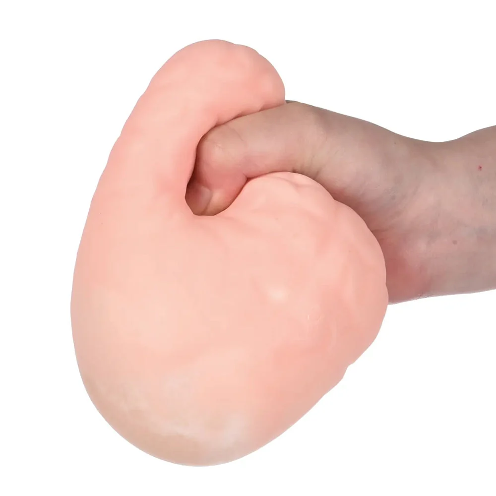 Brain Squeeze Pink Squishy Fidget Toy Stress Relief Gag Gift