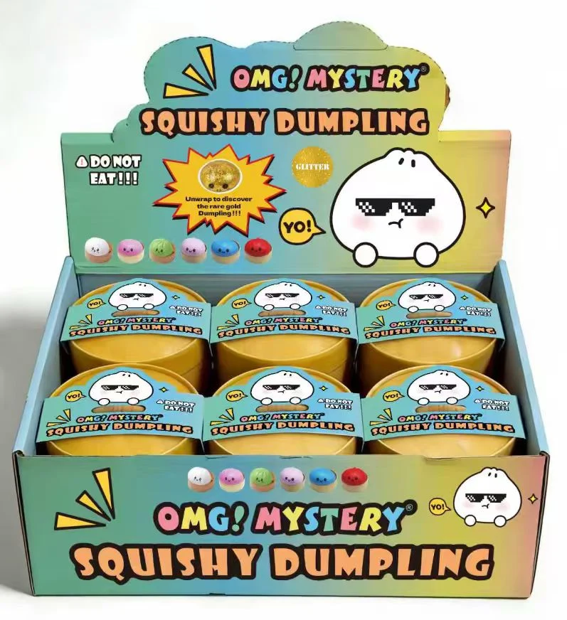 Mystery Squishy Dumpling -Glitter