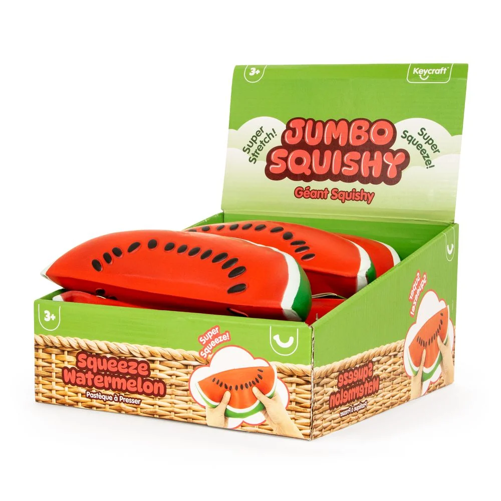 Jumbo Slow Rising Squishy Watermelon Stress Relief Sensory Squeeze Toy 5 Jumbo Slow Rising Squishy Watermelon Stress Relief Sensory Squeeze Toy