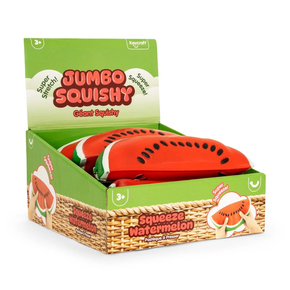 Jumbo Slow Rising Squishy Watermelon Stress Relief Sensory Squeeze Toy 6 Jumbo Slow Rising Squishy Watermelon Stress Relief Sensory Squeeze Toy