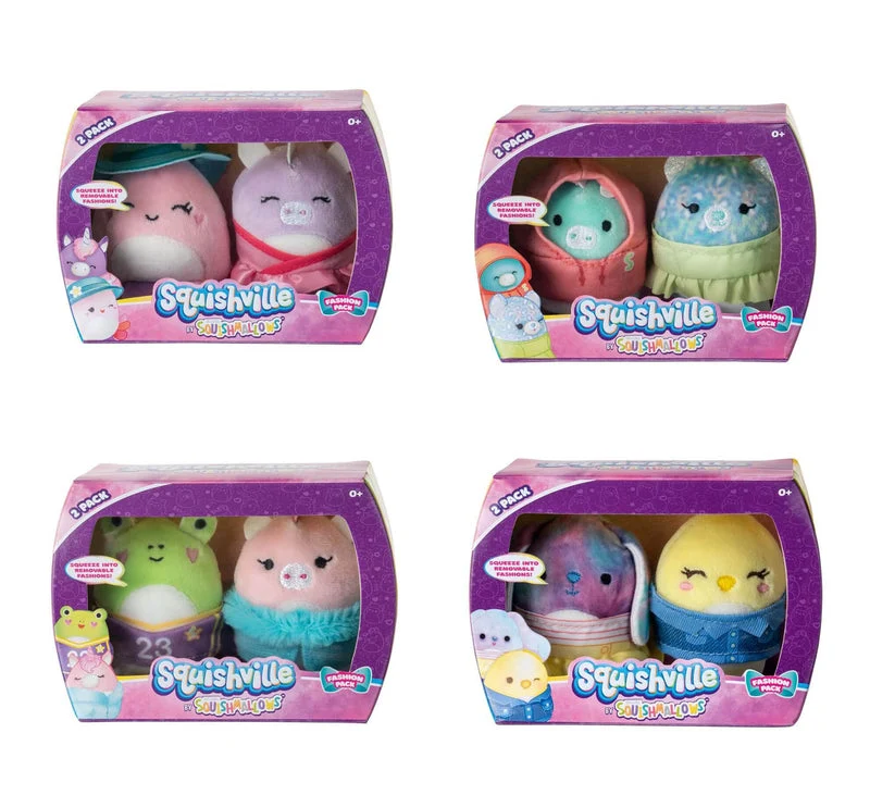 * Squishmallow Mini 2pack