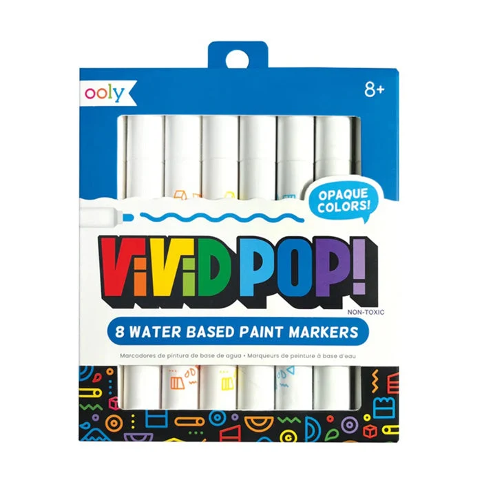 Vivid Pop Paint Markers 5 Vivid Pop Paint Markers
