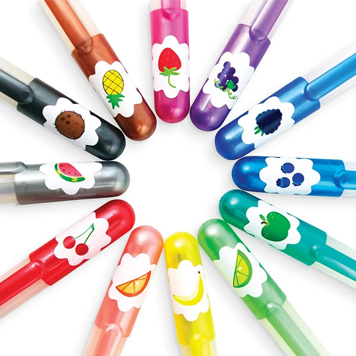 Scented Glitter Gel Pens 3 Scented Glitter Gel Pens