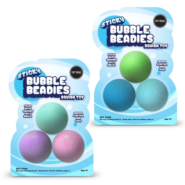 * Stick Bubble Beadies