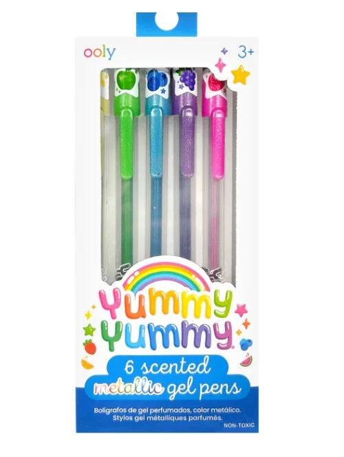 Yummy Metallic Gel Pen 4 Yummy Metallic Gel Pen