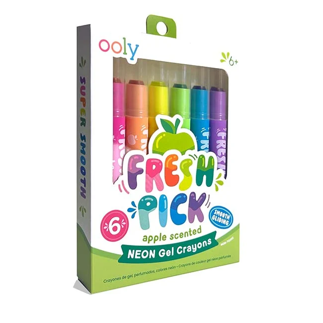Fresh Pick Apple Gel Crayons