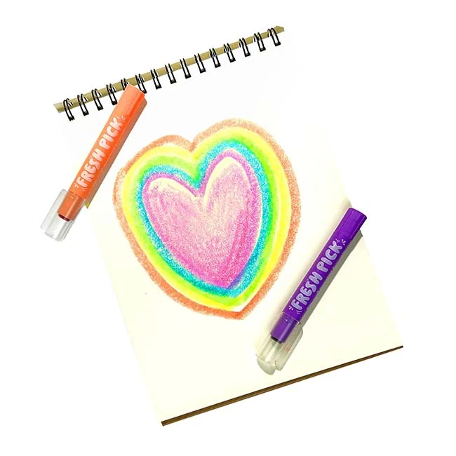 Fresh Pick Apple Gel Crayons 5 Fresh Pick Apple Gel Crayons