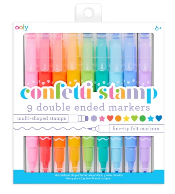 Stamp Double-Ended Marker 15 Stamp Double-Ended Marker