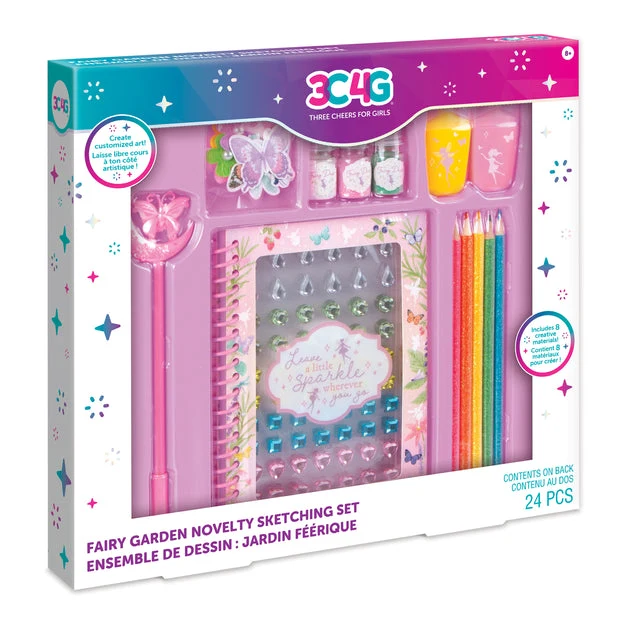 Fairy Garden Novelty Sketching Set 6 Fairy Garden Novelty Sketching Set