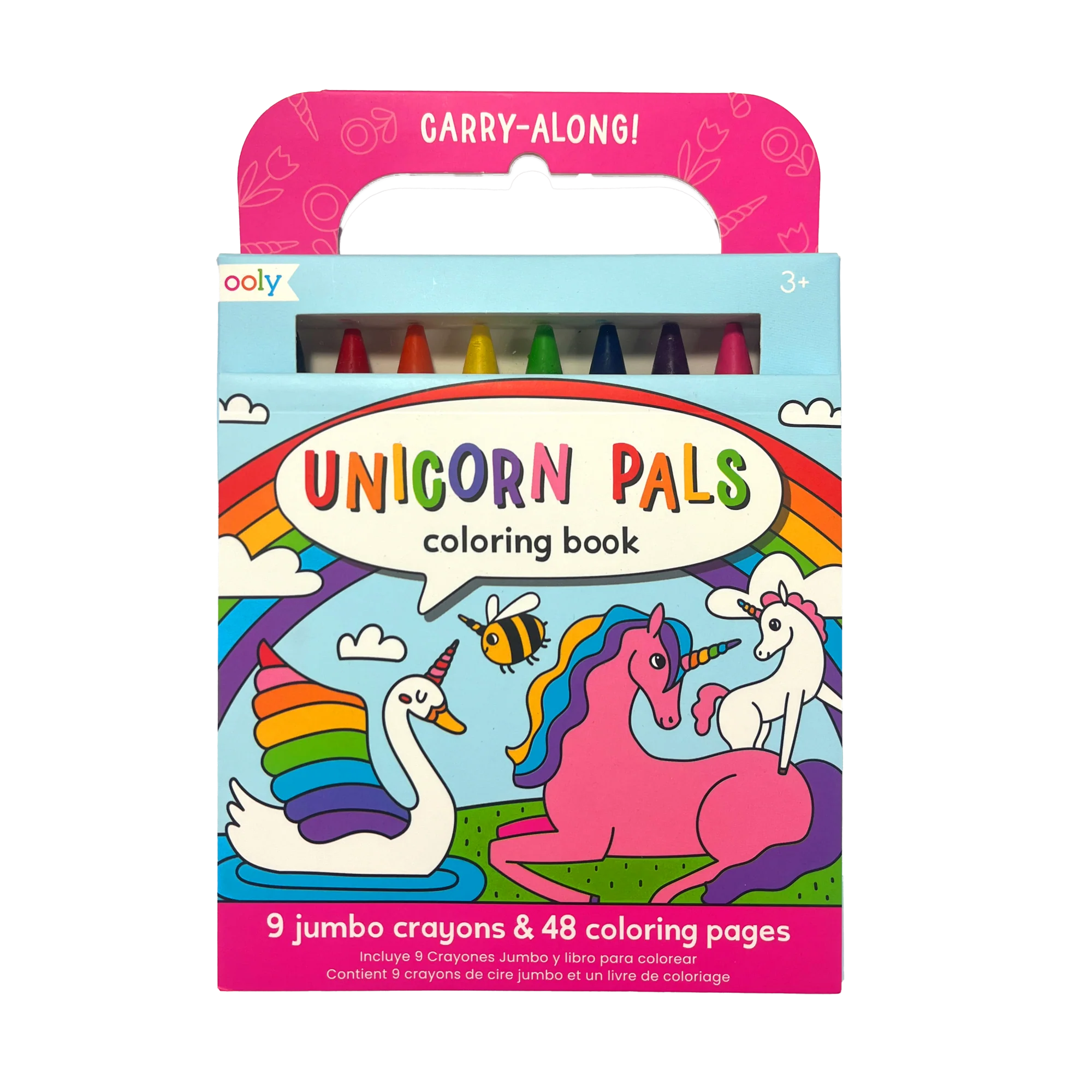 Carry Along! Unicorn Pals Coloring Book