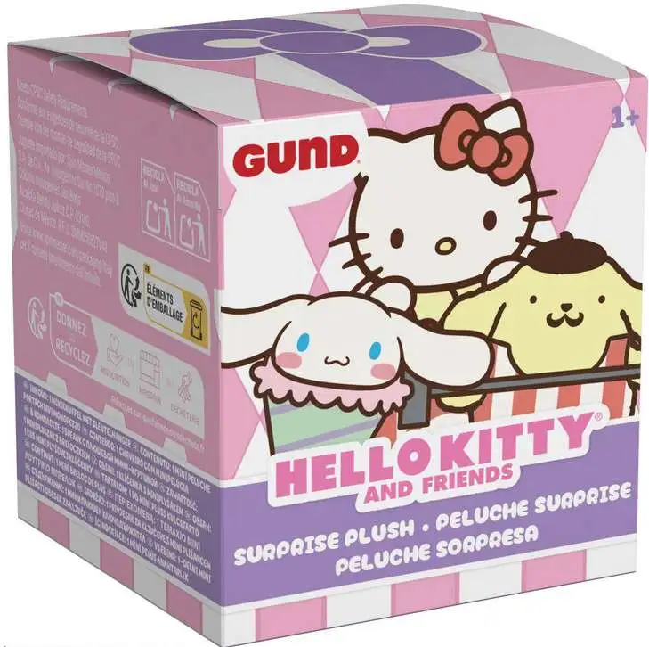 Sanrio Hello Kitty Circus Surprise 3.5-Inch Mystery Plush Pack