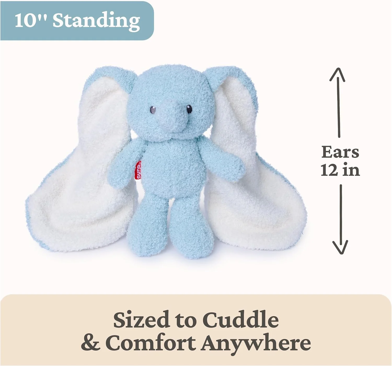 GUND Blankie Pals Elephant 6-Inch Stuffed Animal 4 GUND Blankie Pals Elephant 6-Inch Stuffed Animal
