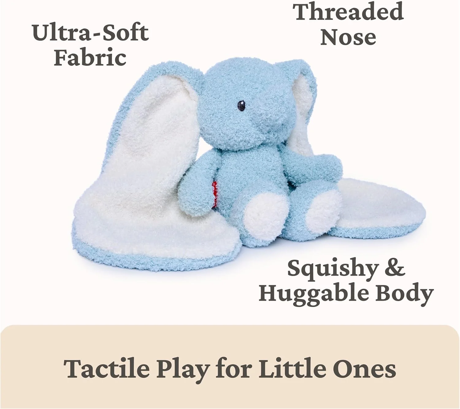 GUND Blankie Pals Elephant 6-Inch Stuffed Animal 5 GUND Blankie Pals Elephant 6-Inch Stuffed Animal