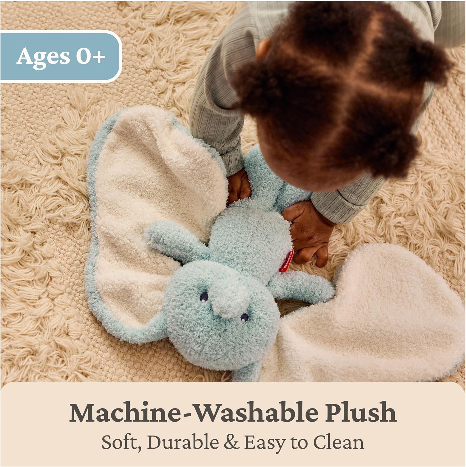 GUND Blankie Pals Elephant 6-Inch Stuffed Animal 6 GUND Blankie Pals Elephant 6-Inch Stuffed Animal