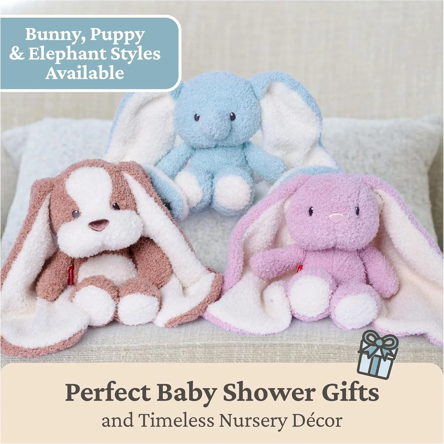 GUND Blankie Pals Elephant 6-Inch Stuffed Animal 7 GUND Blankie Pals Elephant 6-Inch Stuffed Animal