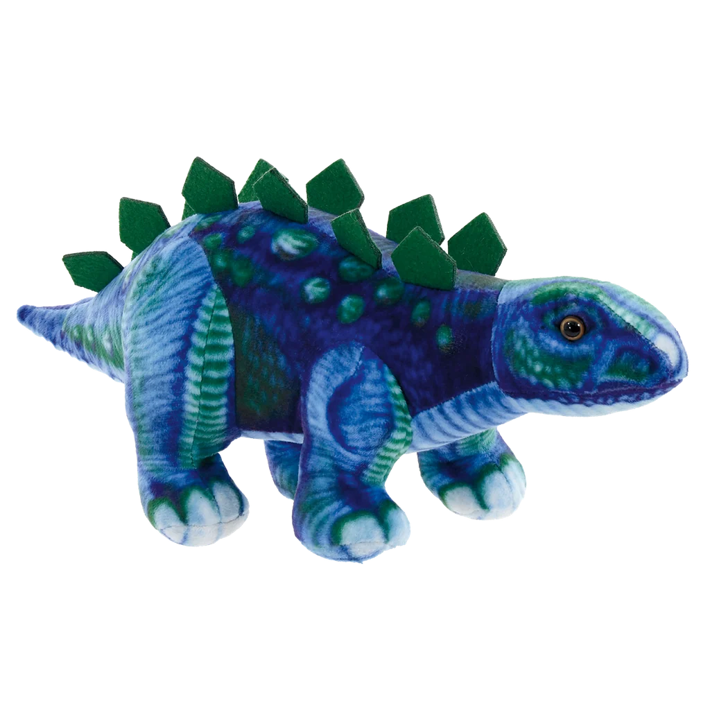 Iscream Stegosaurus Fleece Stuffed Animal with Sound 15-Inch 1 Iscream Stegosaurus Fleece Stuffed Animal with Sound 15-Inch